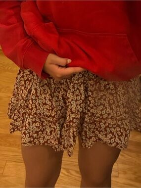 Floral Tiered Skirt